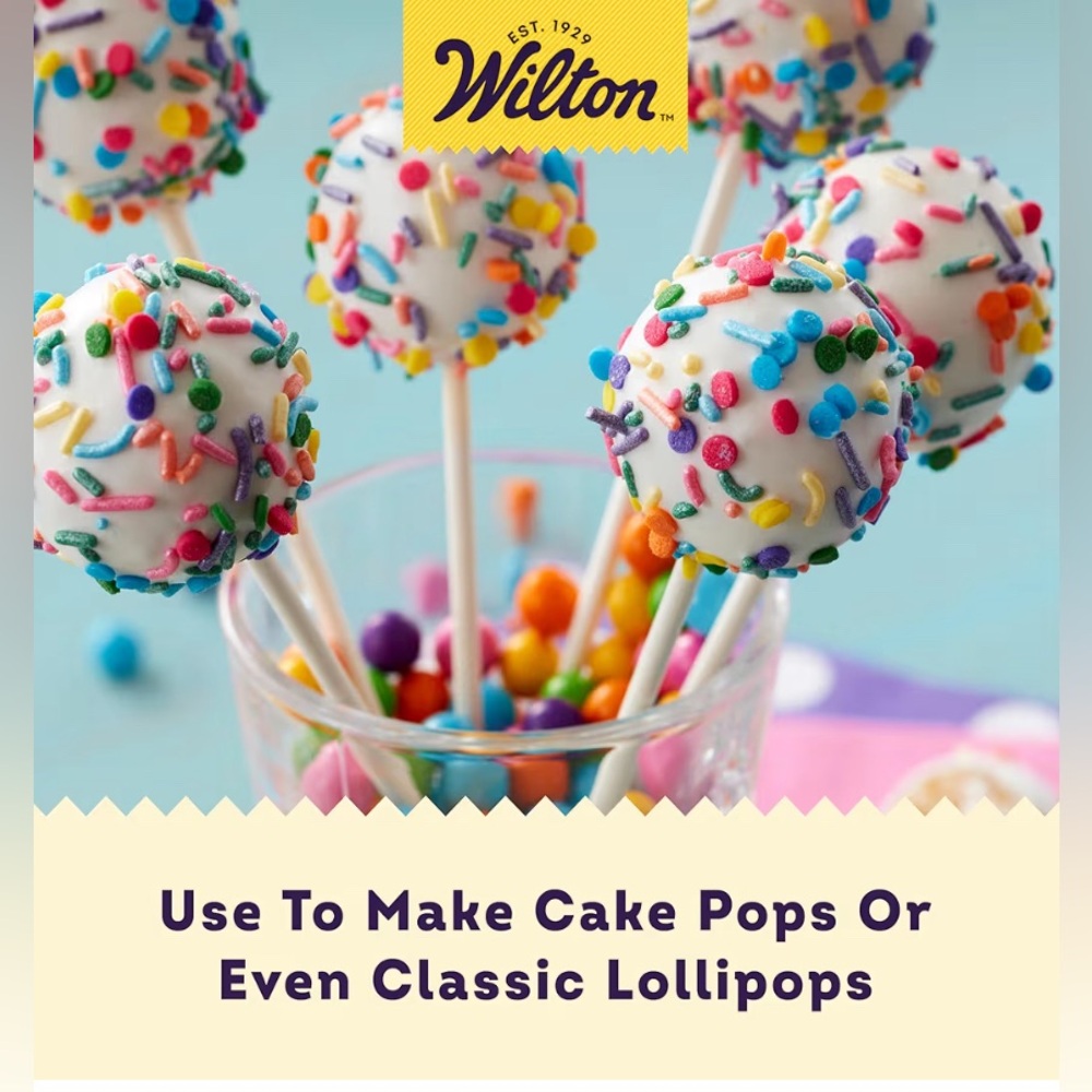 100 Lollipop / cake pop sticks 50 8in and 50 4in
